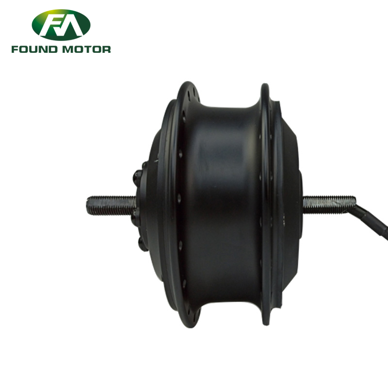 FOUND MOTOR 24/36/48V 250W350W BLDC front drive geared brushless electric motor with waterproof cable CE aprroved  FM-01-01-92F