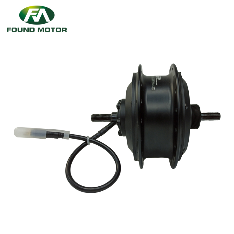 24/36/48V 250W350W BLDC rear drive geared brushless electric motor with waterproof cable FM-01-01-92Z