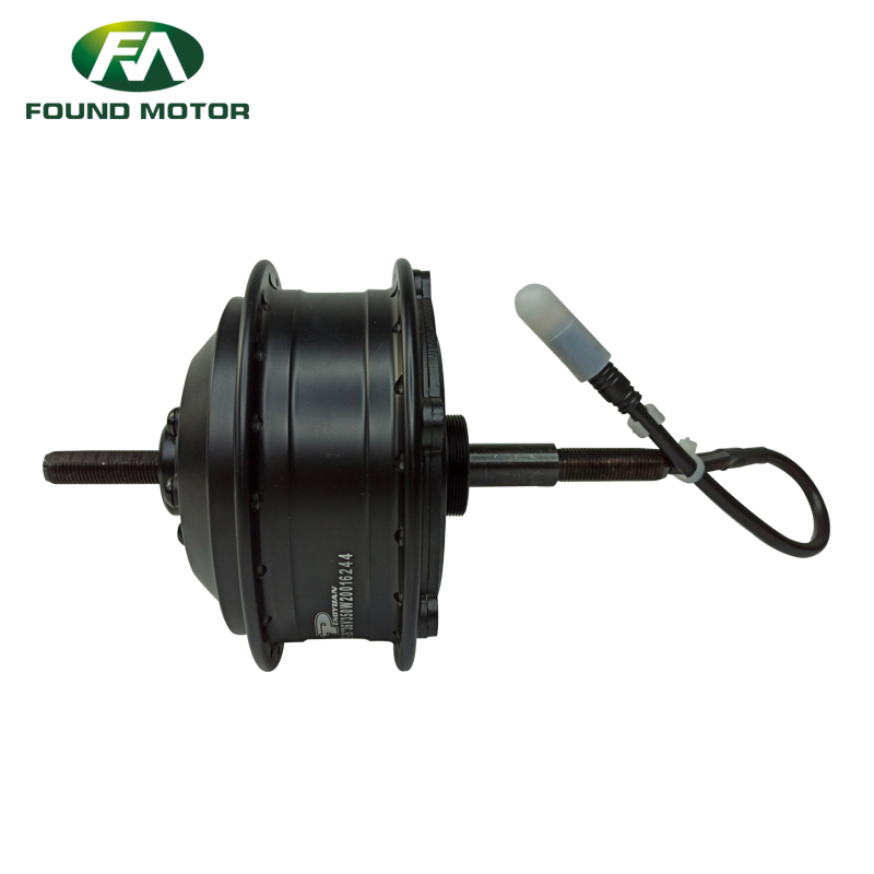 24/36/48V 250W350W BLDC rear geared spoke hub motor FM-01-01-92H