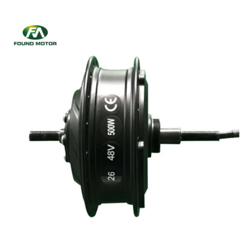 24/36/48V 350W500W BLDC rear drive geared 6-9S freewheel ebike brushless hub motor  FM-01-01-HBR