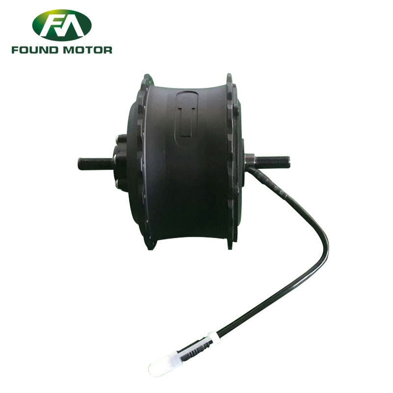 36/48V 500W750W1000W rueda delantera para nieve motor de cubo de engranaje sin escobillas de bicicleta eléctrica gorda FM-01-01-BSBF