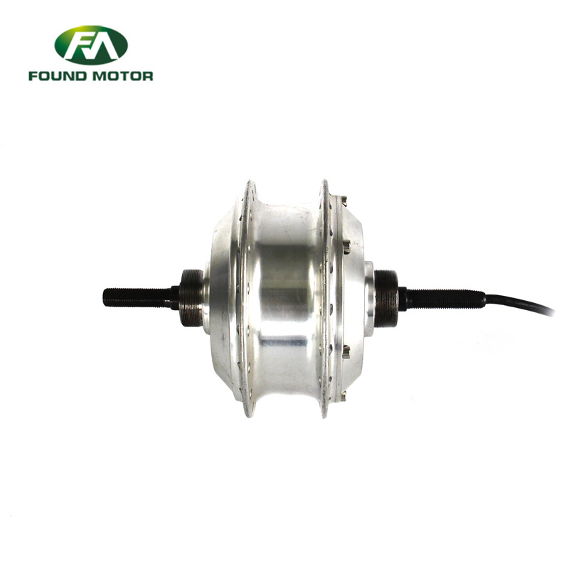 24/36/48V 180-350W BLDC rear drive geared single speed freewheel brushless ebike hub motor  FM-01-01-92A