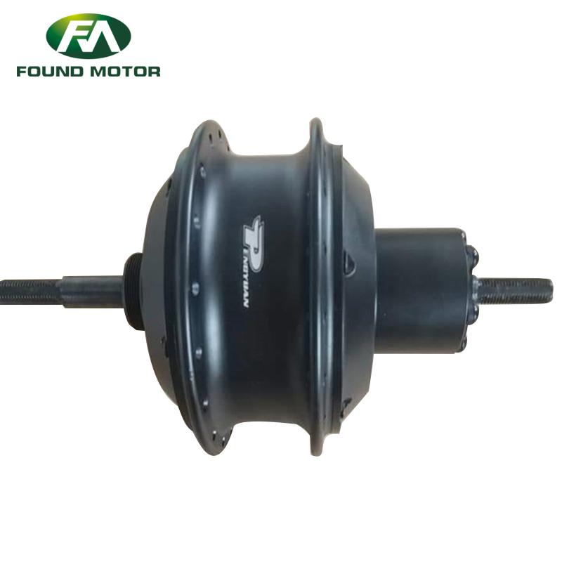 24/36/48V 180-350W rueda libre trasera motor de cubo de engranaje sin escobillas FM-01-01-SSBR