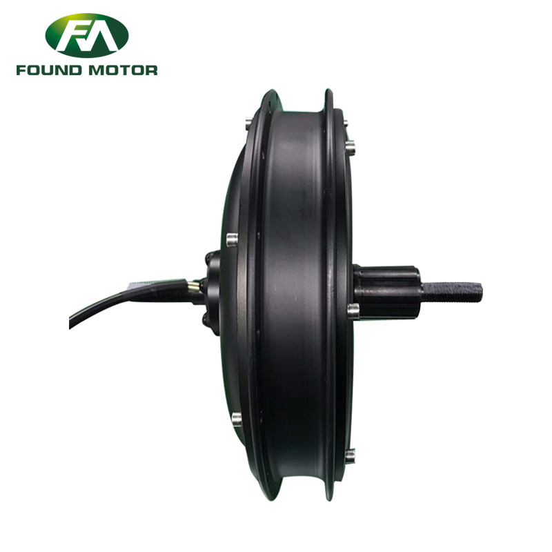 24/36/48V 180-1000W BLDC Cassette rear drive gearless electric hub motor FM-01-02-205A-35C