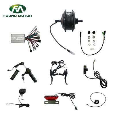 Hot Sale 36V BLDC Geared Rear Drive Spoke Motor E-bike Conversion Kit