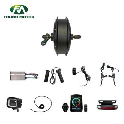 FOUNDMOTOR Rear Drive 60V 2000W Electric Fatbike Conversion Kit 