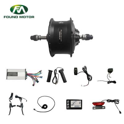 FOUNDMOTOR 48V 1000W Electric Big Snow Bike Rear Drive Conversion Kit