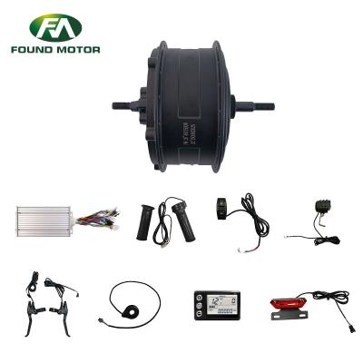 FOUNDMOTOR 48V 1500W Electric Big Snow Bike Rear Drive Conversion Kit