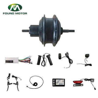FOUNDMOTOR 36V 500W 27H Electric Small Snow Bike Rear Drive Conversion Kit